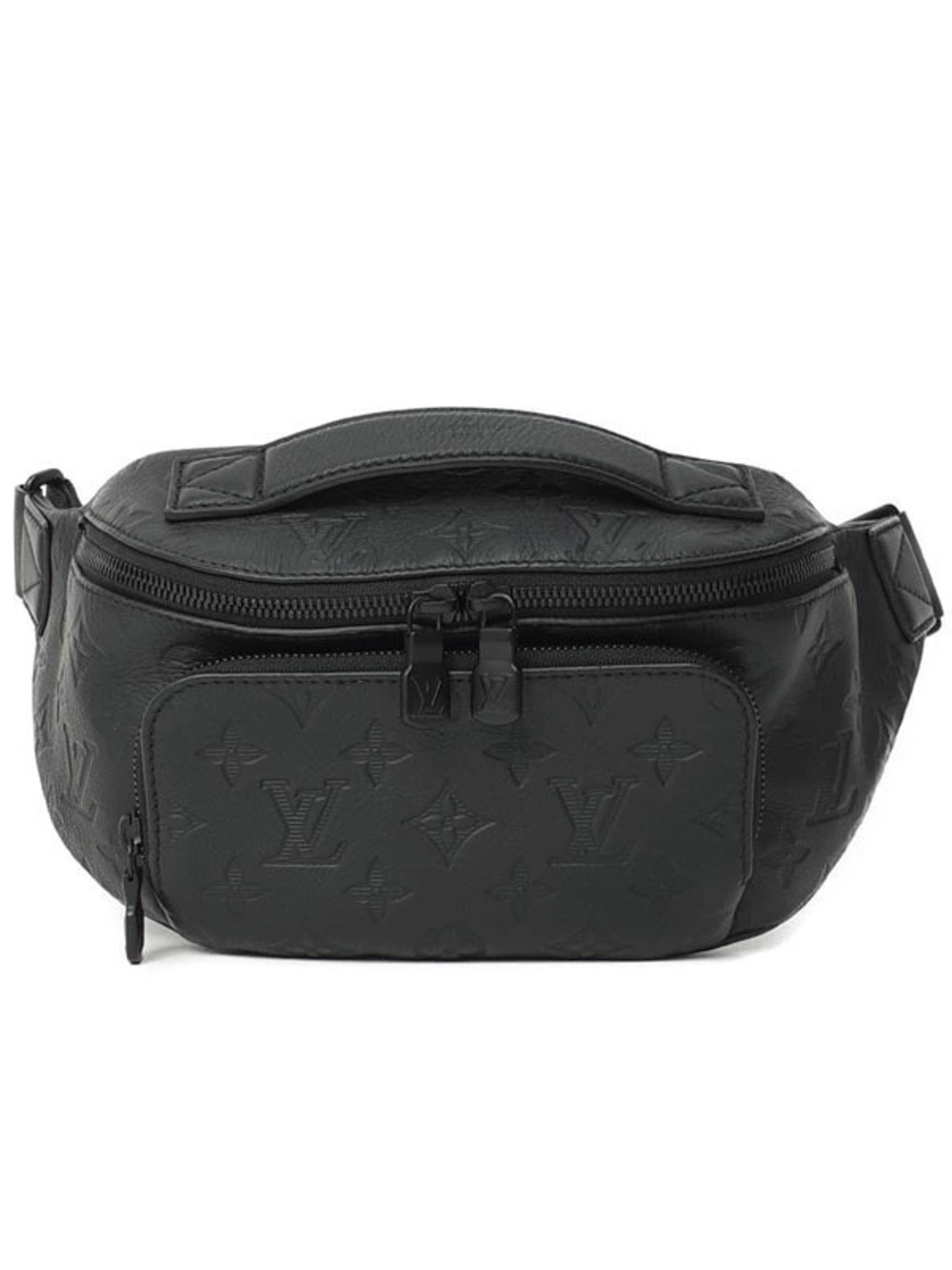 Louis Vuitton Monogram Shadow Black Rush Bumbag Body Bag